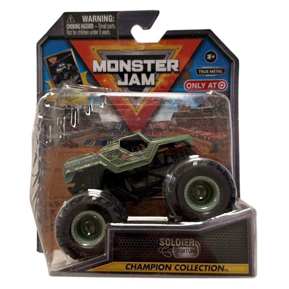 Monster Jam Soldier Fortune Toy Car NEW